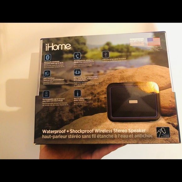 Brand new ihome waterproof and shockproof speaker - Picture 3 of 4